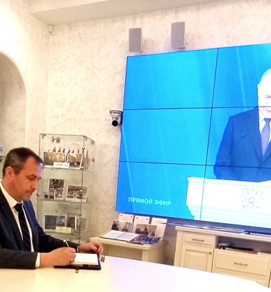 Уполномоченный Павел Буцай принял участие в прямой трансляции Владимира Путина Федеральному Собранию